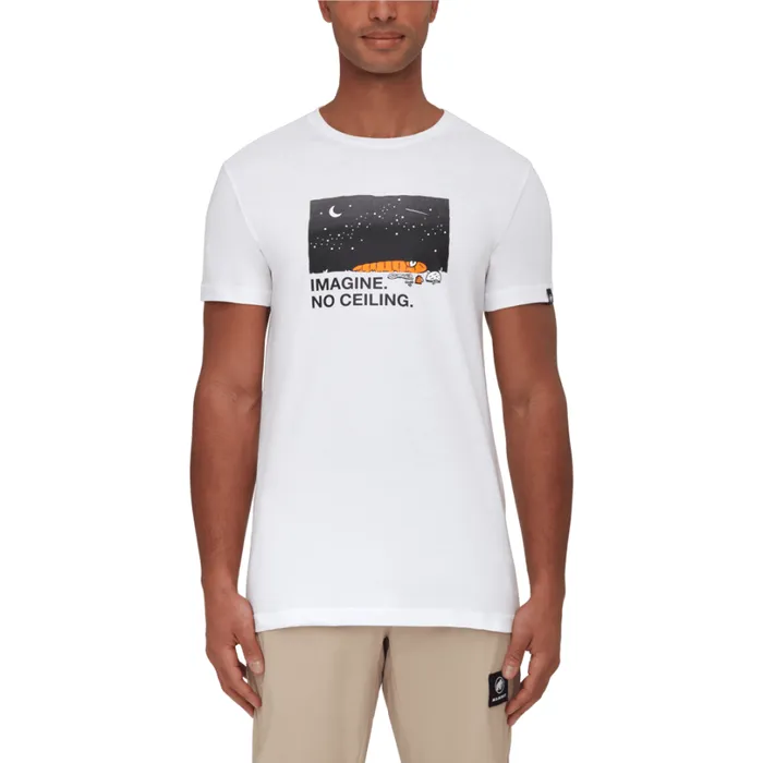 Tops Men Mammut Massone TShirt Possibilities White Tops Men Mammut Massone TShirt Possibilities White