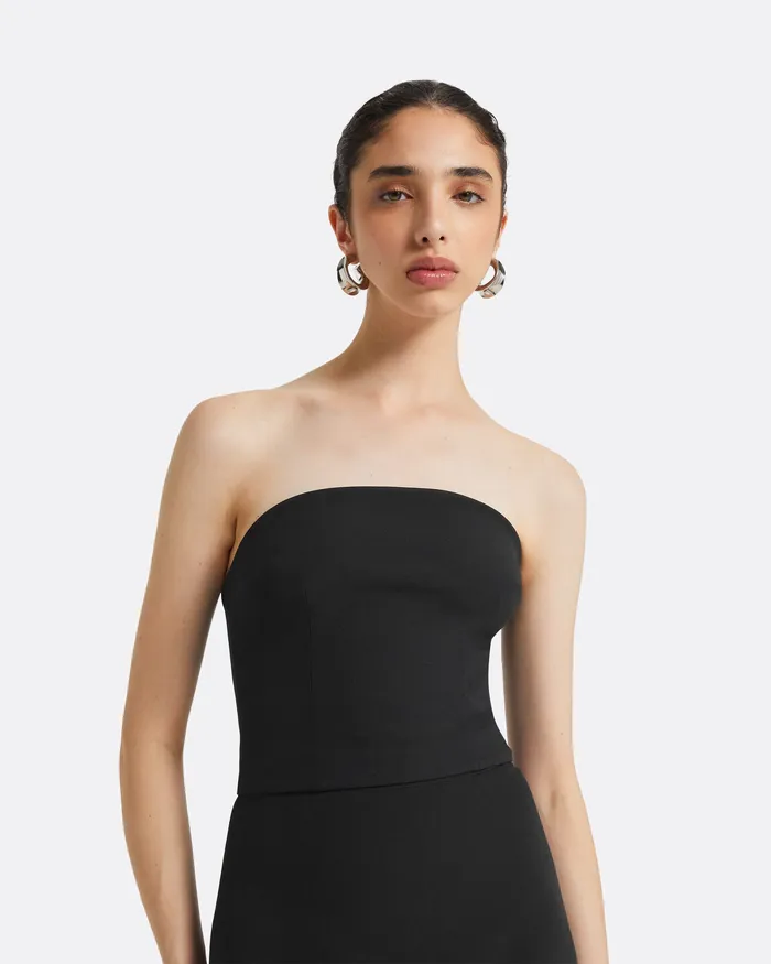 Tops Safiyaa Women Sarah Black Top Black