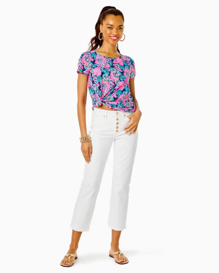 Tops Women Lilly Pulitzer Fola Sleeveless Top Pink Blossom Foxy Llama Tops Women Lilly Pulitzer Fola Sleeveless Top Pink Blossom Foxy Llama