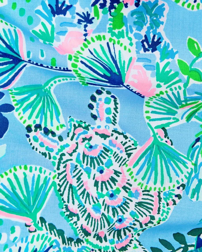 Tops Women Lilly Pulitzer Geanie Button Down Top Frenchie Blue Tops Women Lilly Pulitzer Geanie Button Down Top Frenchie Blue