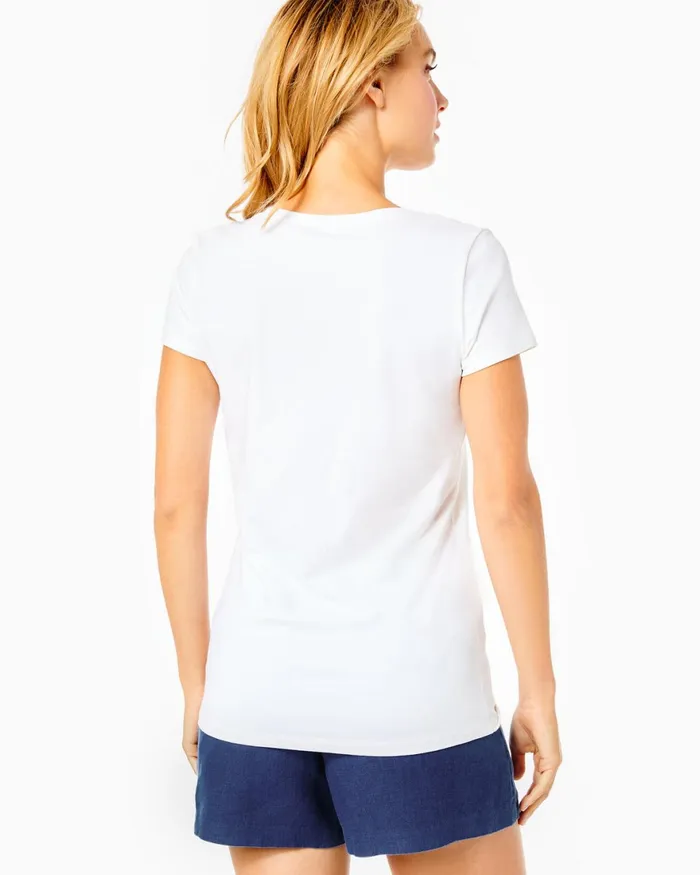 Tops Women Lilly Pulitzer Michele Top Resort White