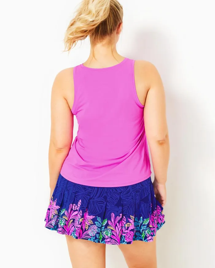 Tops Women Lilly Pulitzer UPF 50 Luxletic Westley Active Tank Orchid Oasis Tops Women Lilly Pulitzer UPF 50 Luxletic Westley Active Tank Orchid Oasis