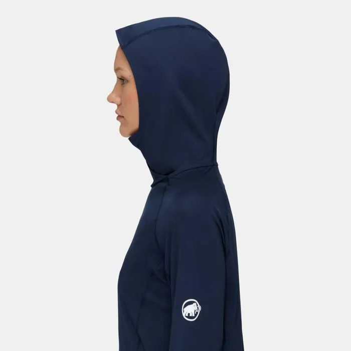 Tops Women Mammut Selun FL Sun Hoody Marine
