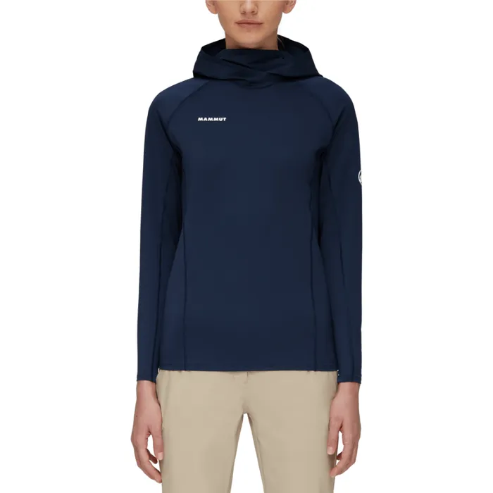 Tops Women Mammut Selun FL Sun Hoody Marine