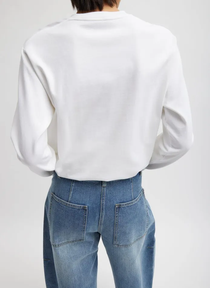 Tops Women Tibi Perfect Unisex Long Sleeve TShirt