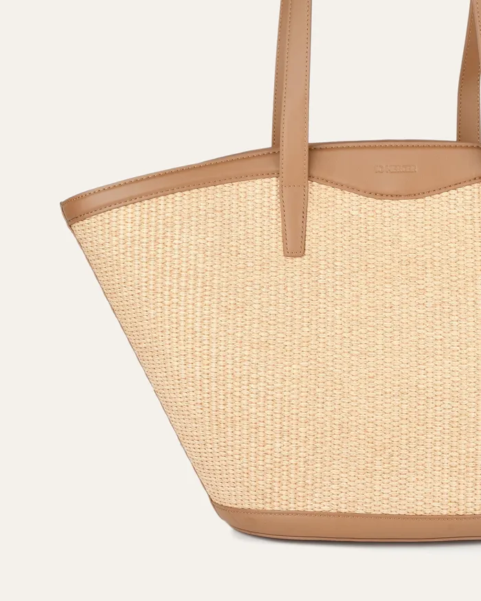 TOTES Papi tote bag caramel raffia 8211 jomercer Women TOTES Papi tote bag caramel raffia 8211 jomercer Women