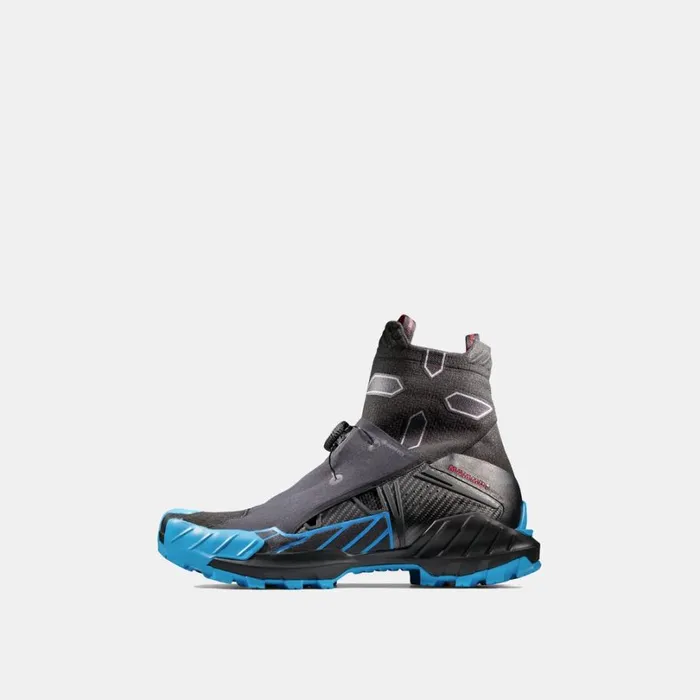 Trail Running Shoes Women Mammut Eiger Speed BOA High GTX Blacksky