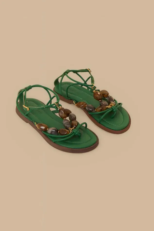 Trevo Gem Straps Sandal Women FARM Rio Sandals Trevo Gem Straps Sandal Women FARM Rio Sandals