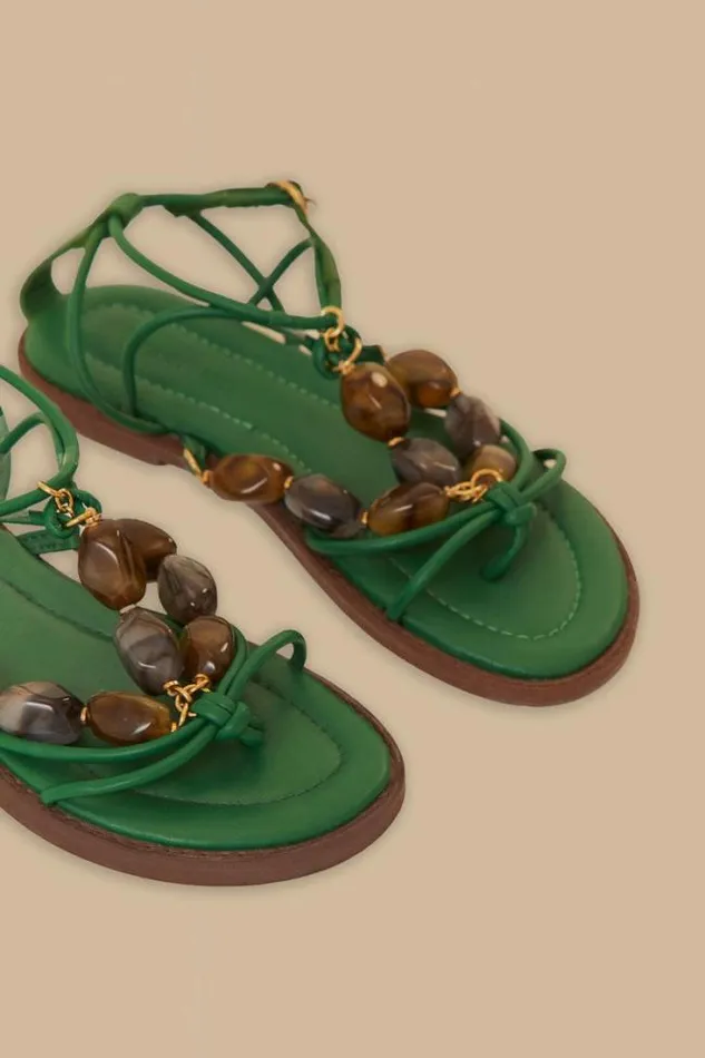 Trevo Gem Straps Sandal Women FARM Rio Sandals Trevo Gem Straps Sandal Women FARM Rio Sandals