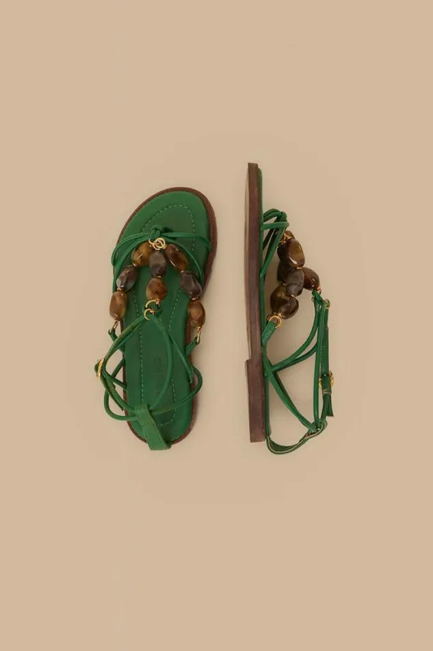 Trevo Gem Straps Sandal Women FARM Rio Sandals Trevo Gem Straps Sandal Women FARM Rio Sandals