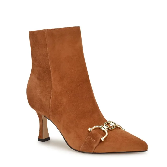 Trotte Dress Booties Natural Suede Women Nine West Boots and Booties Trotte Dress Booties Natural Suede Women Nine West Boots and Booties