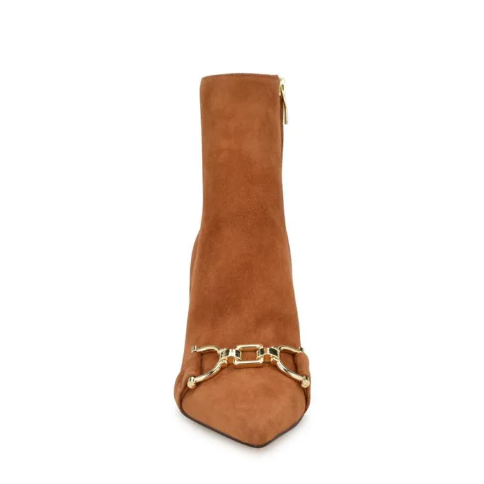 Trotte Dress Booties Natural Suede Women Nine West Boots and Booties Trotte Dress Booties Natural Suede Women Nine West Boots and Booties