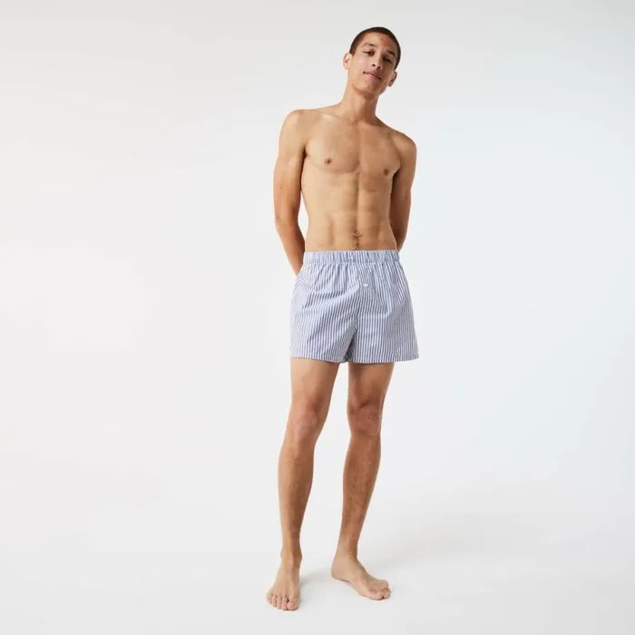 Underwear and Socks Men Lacoste Men039s 3Pack Striped Boxers Navy Blue White Blue 82150 Underwear and Socks Men Lacoste Men039s 3Pack Striped Boxers Navy Blue White Blue 82150