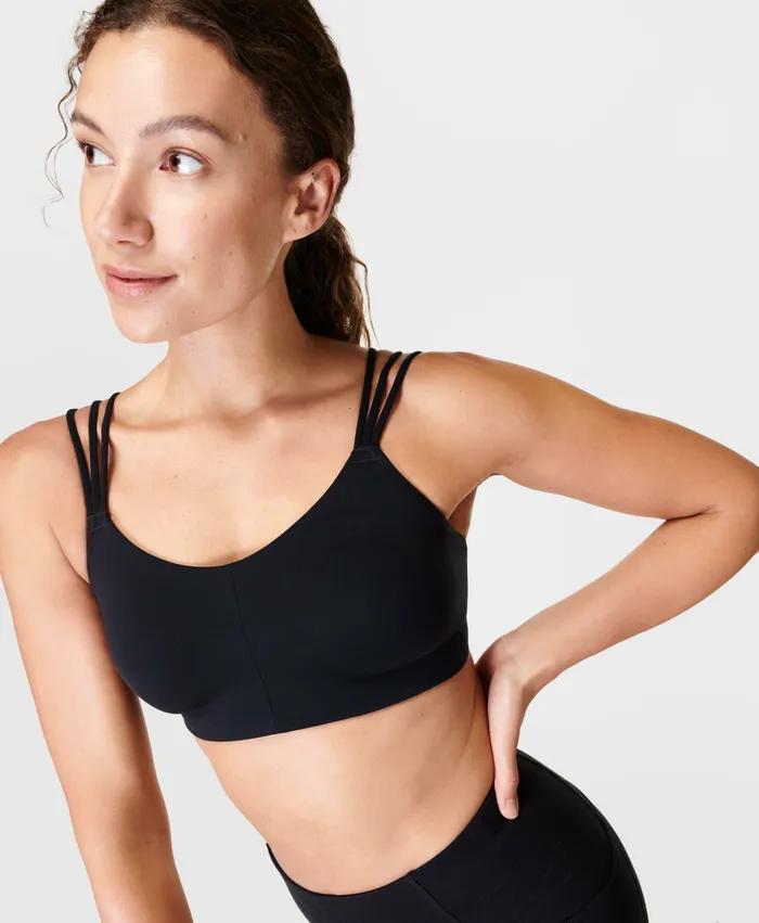 Underwear Sweaty Betty Women Oh So Soft Yoga Bra Black