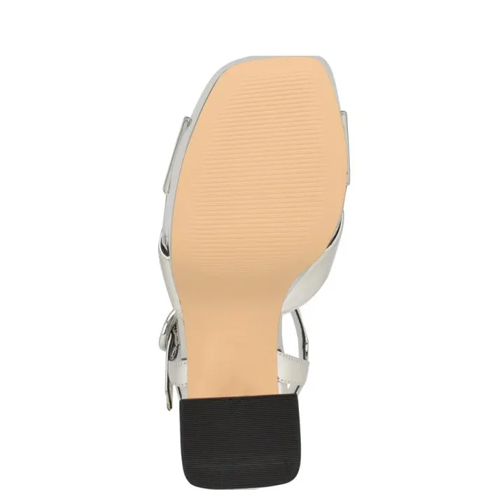 Vallen Strappy Platform Sandals Silver Women Nine West Sandals Vallen Strappy Platform Sandals Silver Women Nine West Sandals