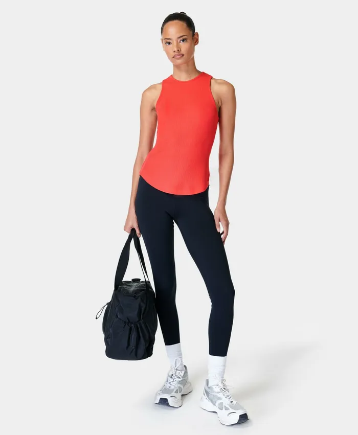 Vest Tops Women Harper Racer Rib Vest Tulip Red Sweaty Betty