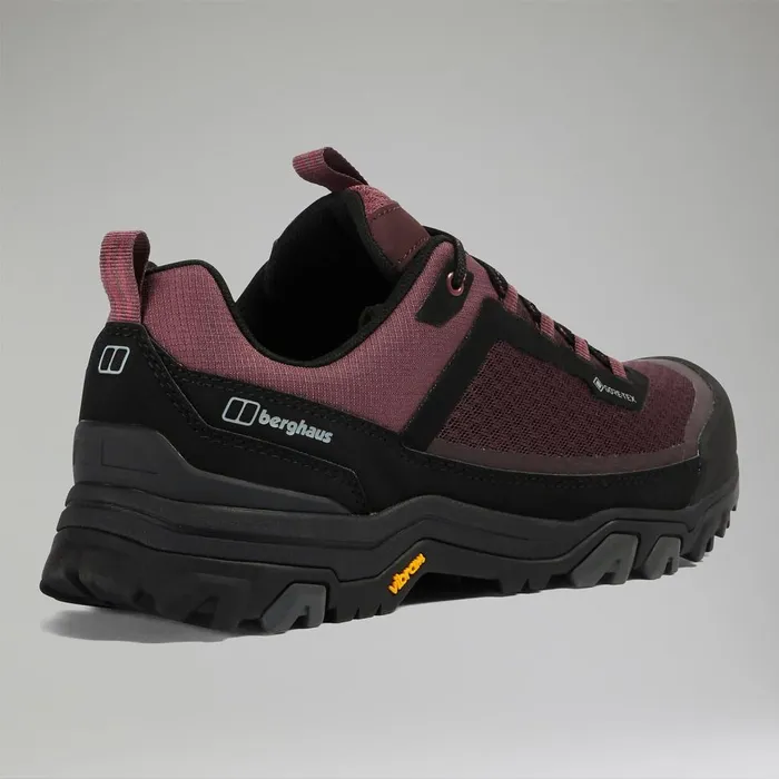 Walking Shoes Women Berghaus Ground Attack Active GoreTex Shoe 8211 BlackPurple