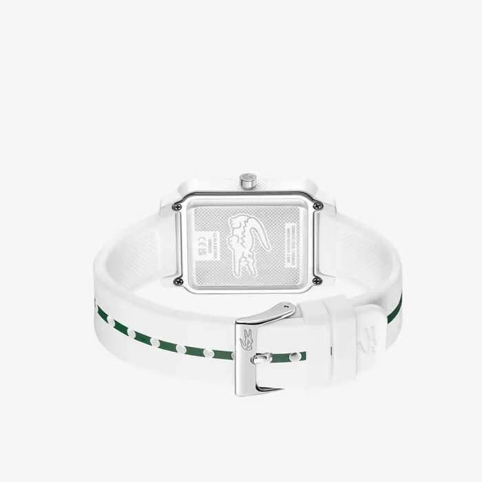 Watches Men Lacoste Men039s Lacoste1212 Studio 3 Hands Watch White Silicone Without Color 000