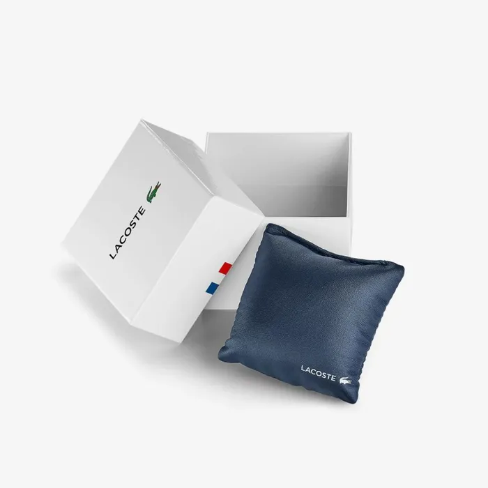 Watches Men Lacoste Men039s Lacoste1212 Studio 3 Hands Watch White Silicone Without Color 000