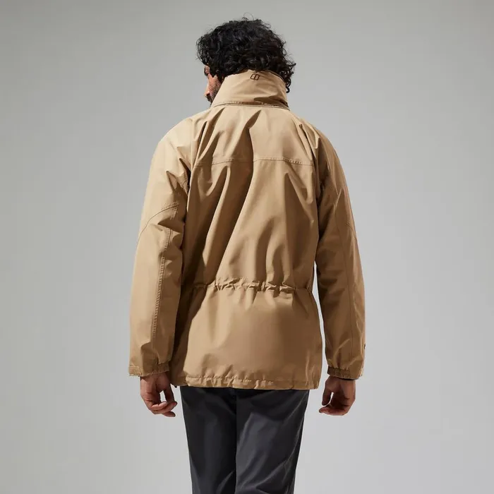 Waterproof Men Berghaus Cornice InterActive GORETEX Waterproof Jacket Natural