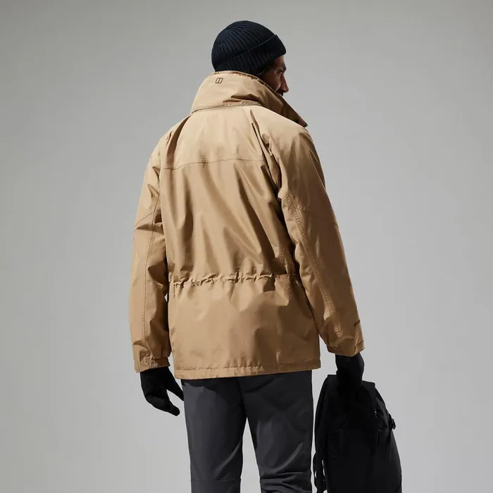 Waterproof Men Berghaus Cornice InterActive GORETEX Waterproof Jacket Natural