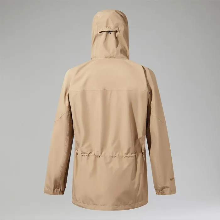Waterproof Men Berghaus Cornice InterActive GORETEX Waterproof Jacket Natural