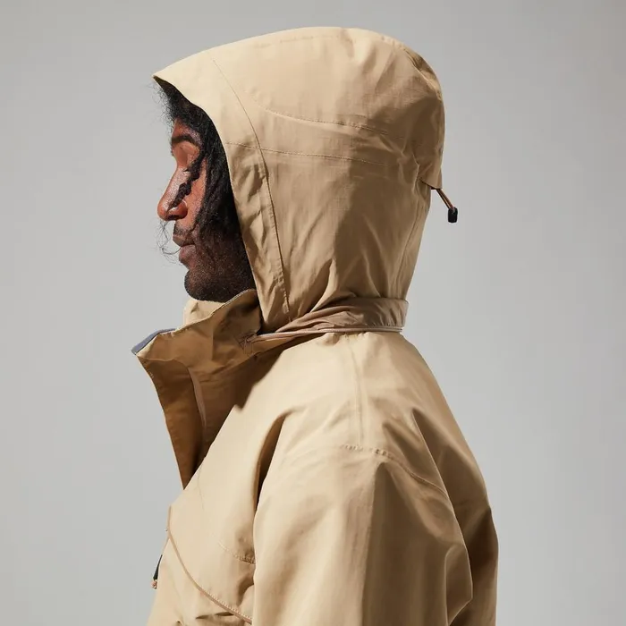 Waterproof Men Berghaus Helmor Utility Jacket 8211 Natural