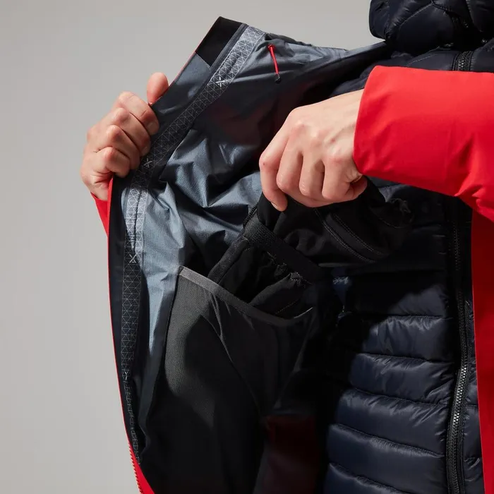 Waterproof Men Berghaus MTN Guide GTX Pro Jacket 8211 RedBlack