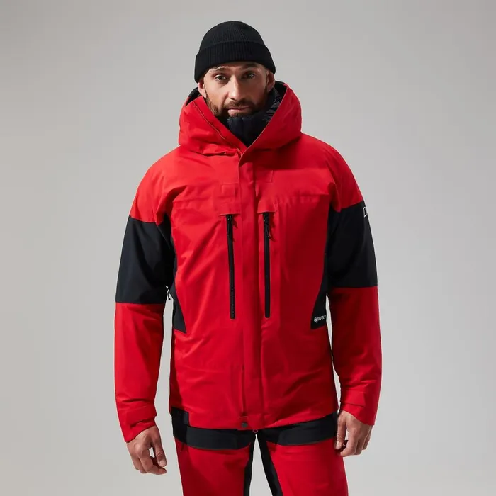 Waterproof Men Berghaus MTN Guide GTX Pro Jacket 8211 RedBlack
