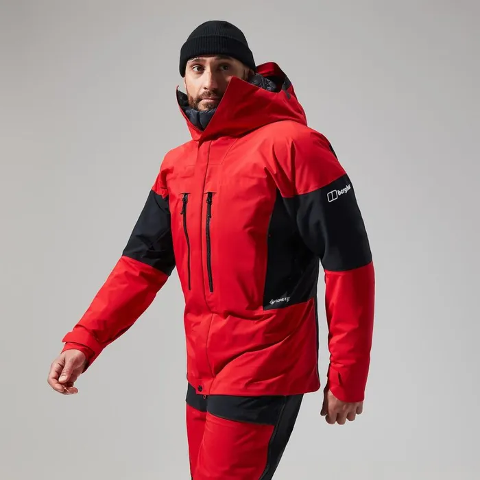 Waterproof Men Berghaus MTN Guide GTX Pro Jacket 8211 RedBlack