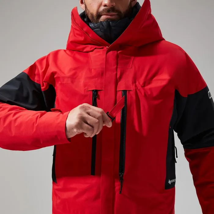 Waterproof Men Berghaus MTN Guide GTX Pro Jacket 8211 RedBlack