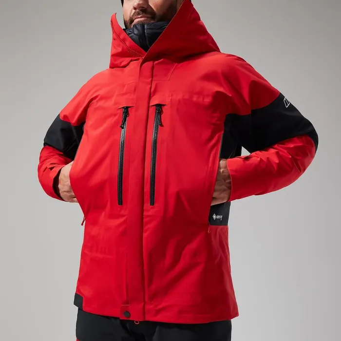 Waterproof Men Berghaus MTN Guide GTX Pro Jacket 8211 RedBlack