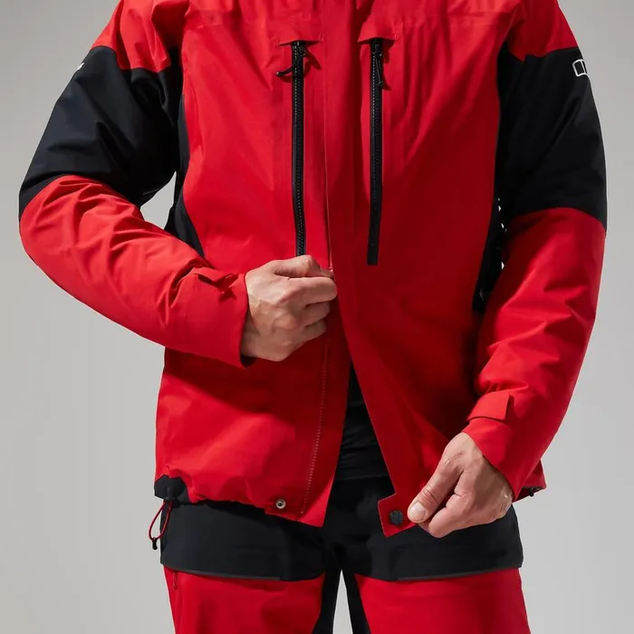 Waterproof Men Berghaus MTN Guide GTX Pro Jacket 8211 RedBlack