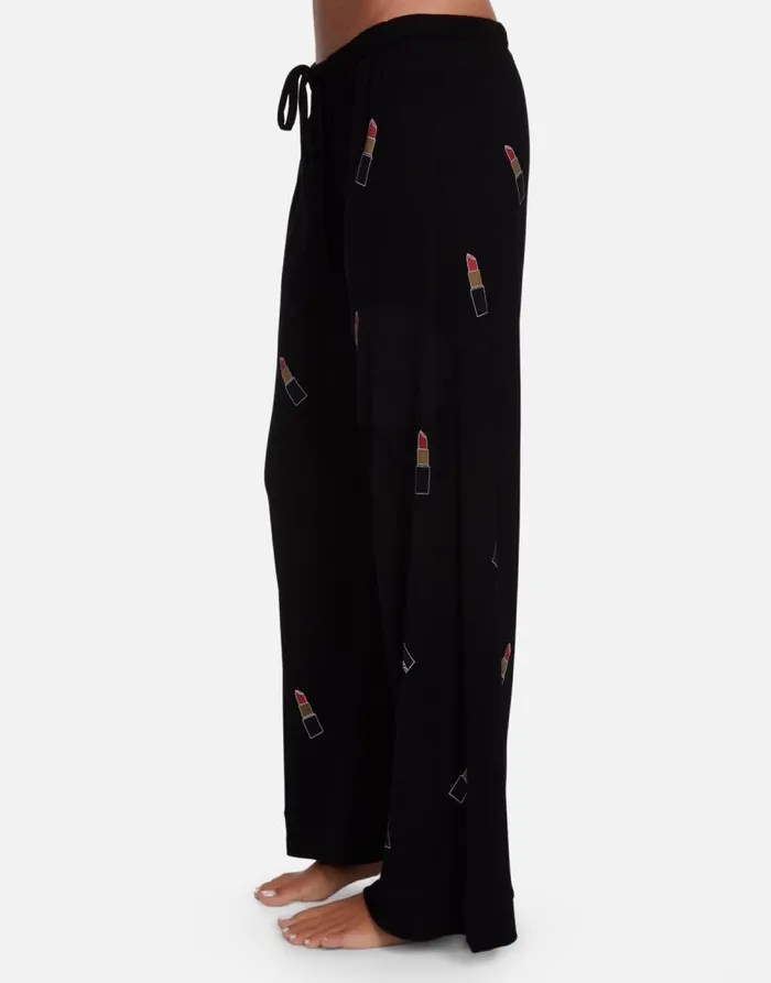 Waverly Lipstick Lip Black Women Lauren Moshi Short Sleeve