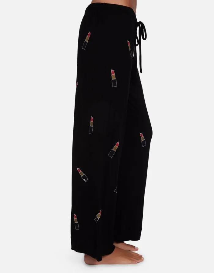 Waverly Lipstick Lip Black Women Lauren Moshi Short Sleeve