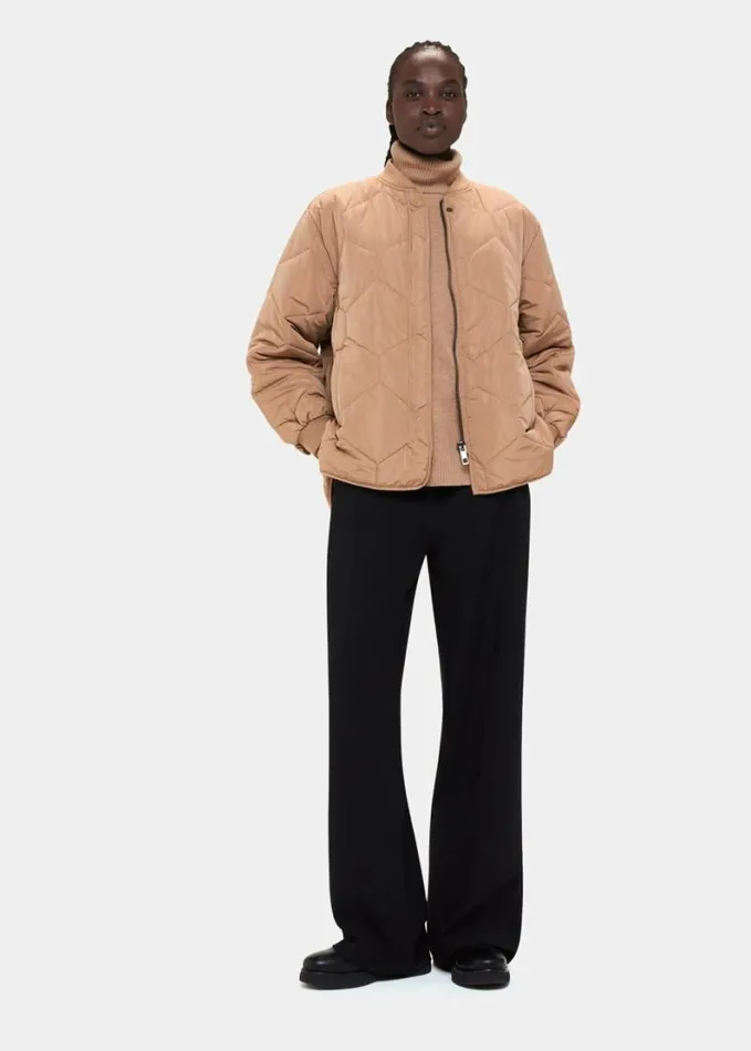 Whistles Cashmere Roll Neck Camel Women Sweaters and Cashmere