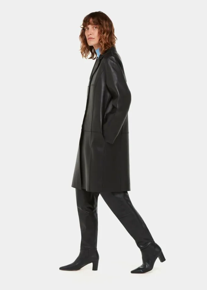 Whistles Inessa Over The Knee Boot Black Women Boots
