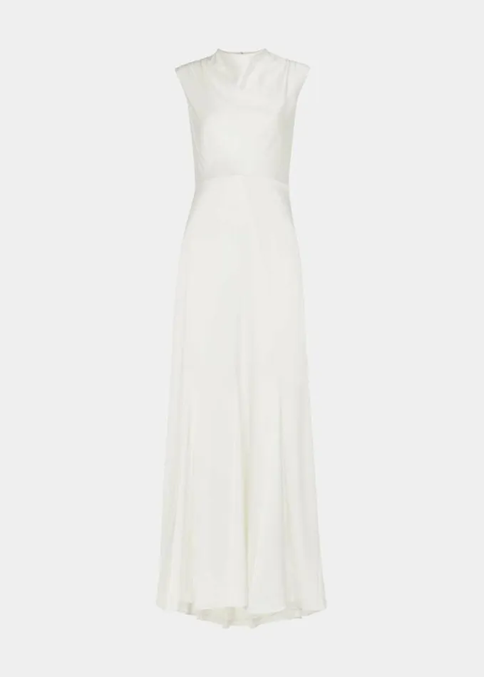 Whistles Melody Wedding Dress Ivory Women Dresses