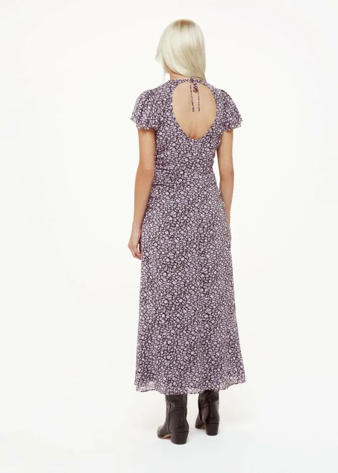 Whistles Petite Daisy Field Lola Dress Purplemulti Women Petite Dresses and Jumpsuits Whistles Petite Daisy Field Lola Dress Purplemulti Women Petite Dresses and Jumpsuits
