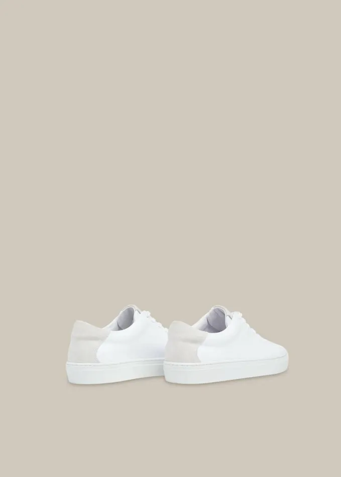 Whistles Raife Minimal Trainer White Women Sneakers
