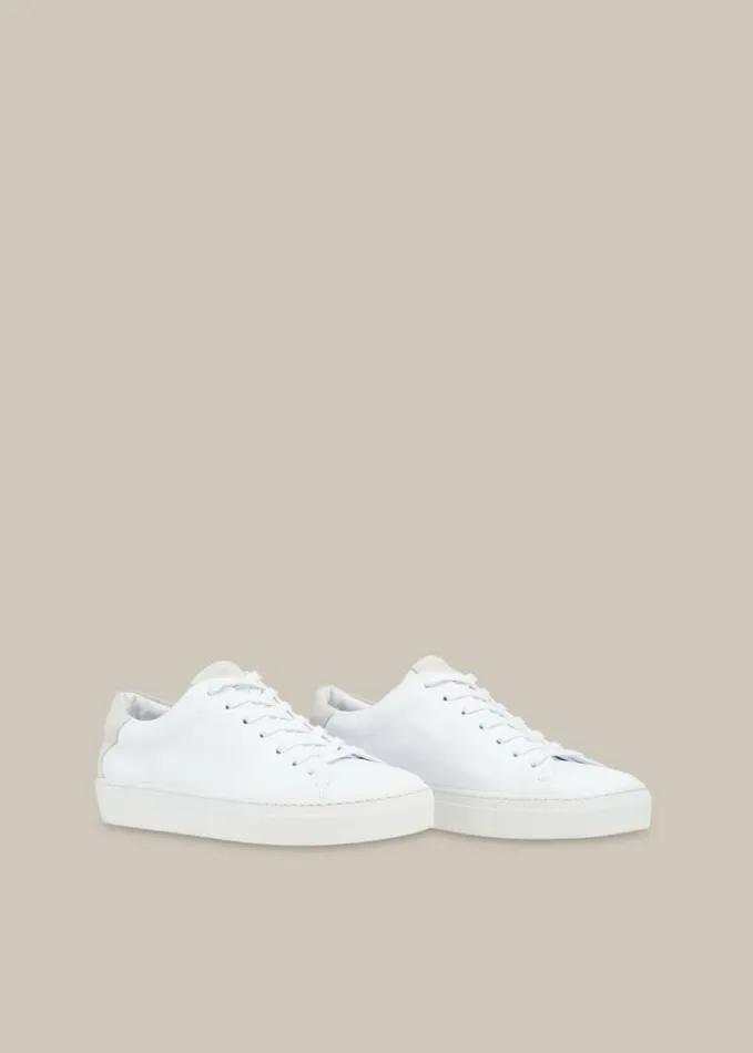Whistles Raife Minimal Trainer White Women Sneakers