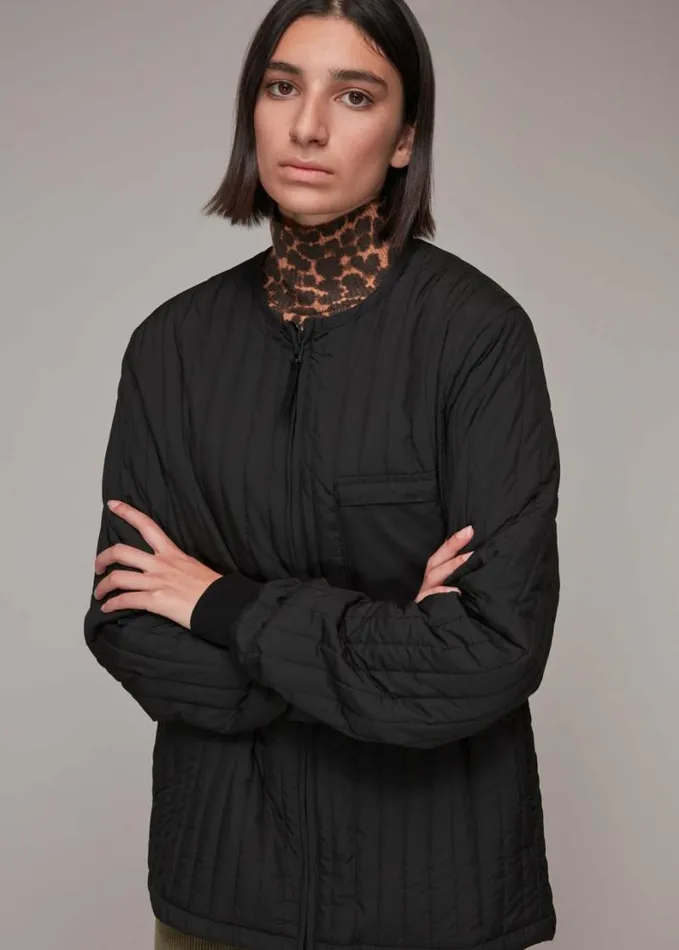 Whistles Rains Liner Jacket Black Women Coats and Jackets