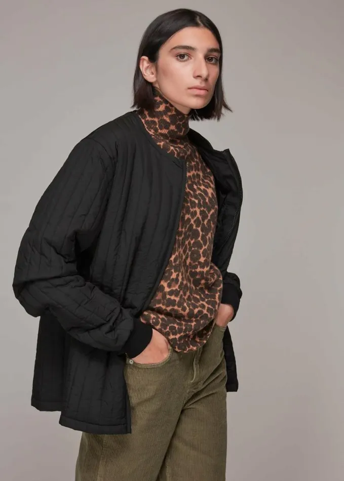 Whistles Rains Liner Jacket Black Women Coats and Jackets