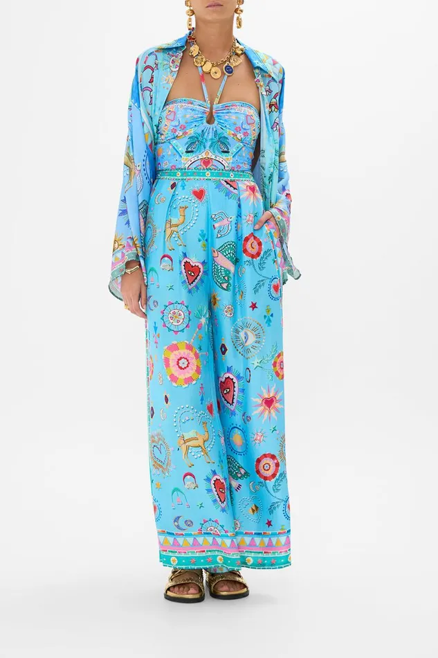 WIDE SLEEVE BLOUSE A PAINTED VILLAGE A Painted Village Womens Camilla Blouses and Shirts