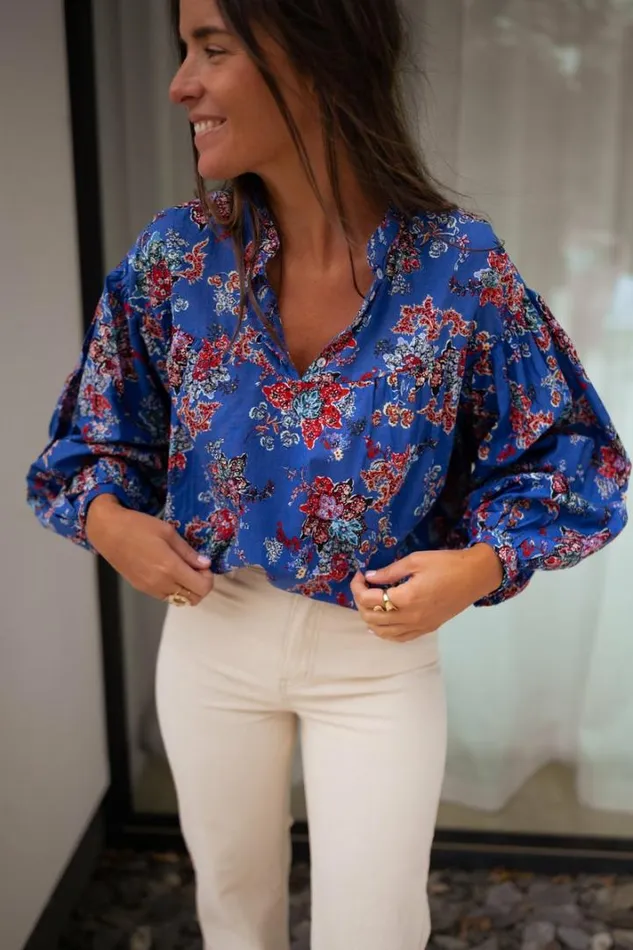 Women039s Clothing Blouses Easy Clothes Blue Divna Blouse Women039s Clothing Blouses Easy Clothes Blue Divna Blouse