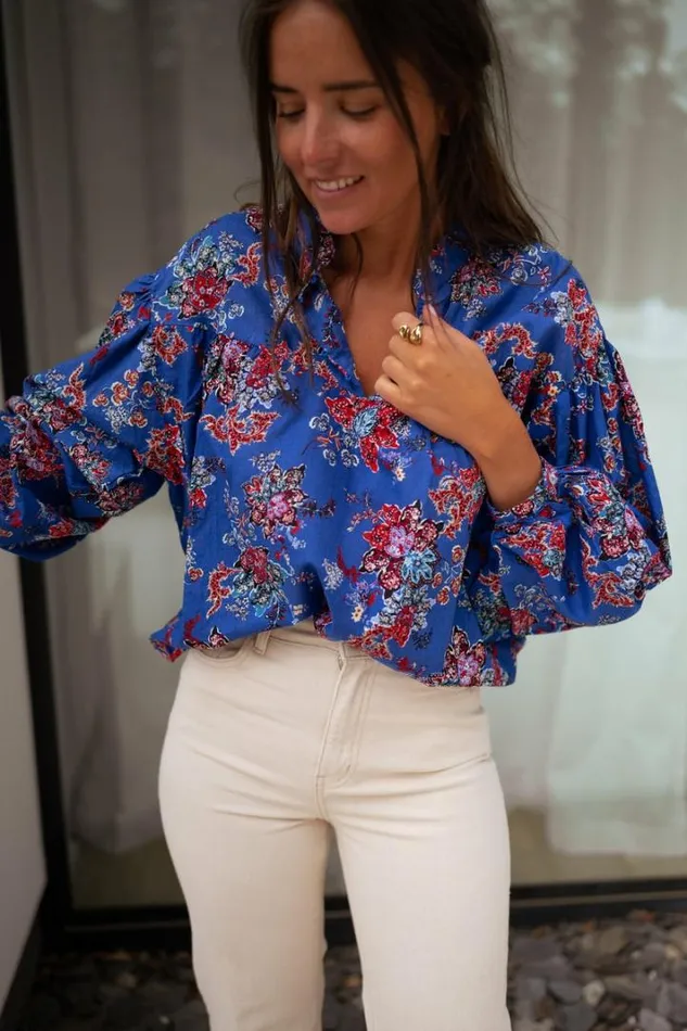 Women039s Clothing Blouses Easy Clothes Blue Divna Blouse Women039s Clothing Blouses Easy Clothes Blue Divna Blouse
