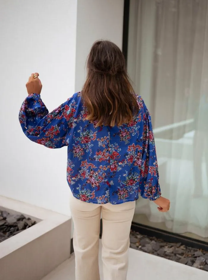 Women039s Clothing Blouses Easy Clothes Blue Divna Blouse Women039s Clothing Blouses Easy Clothes Blue Divna Blouse