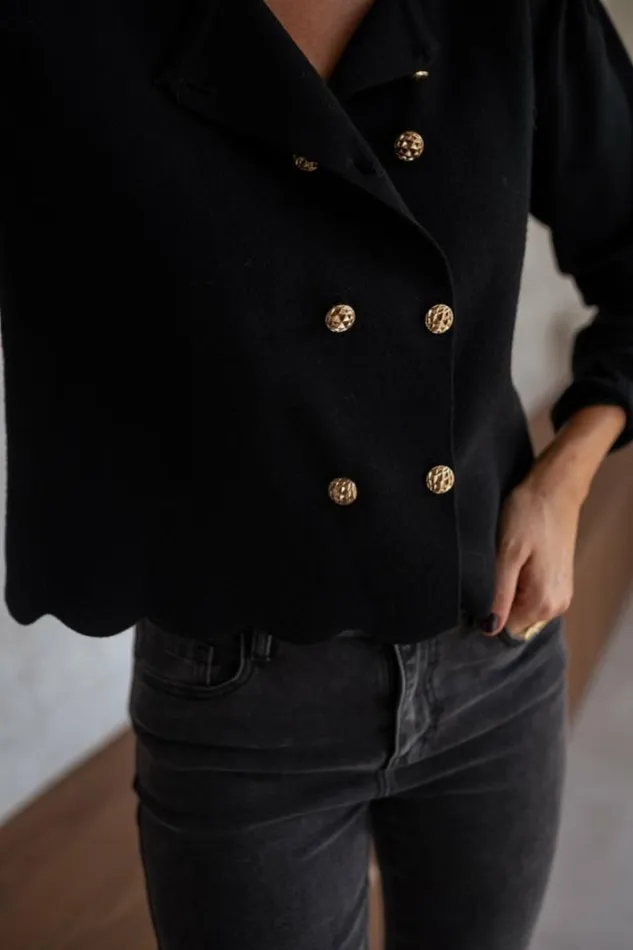Women039s Clothing Cardigans Easy Clothes Black Avril Cardigan Black