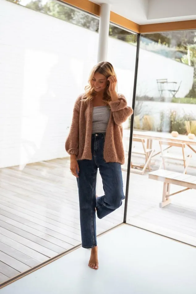 Women039s Clothing Cardigans Easy Clothes Camel Alina Cardigan Camel