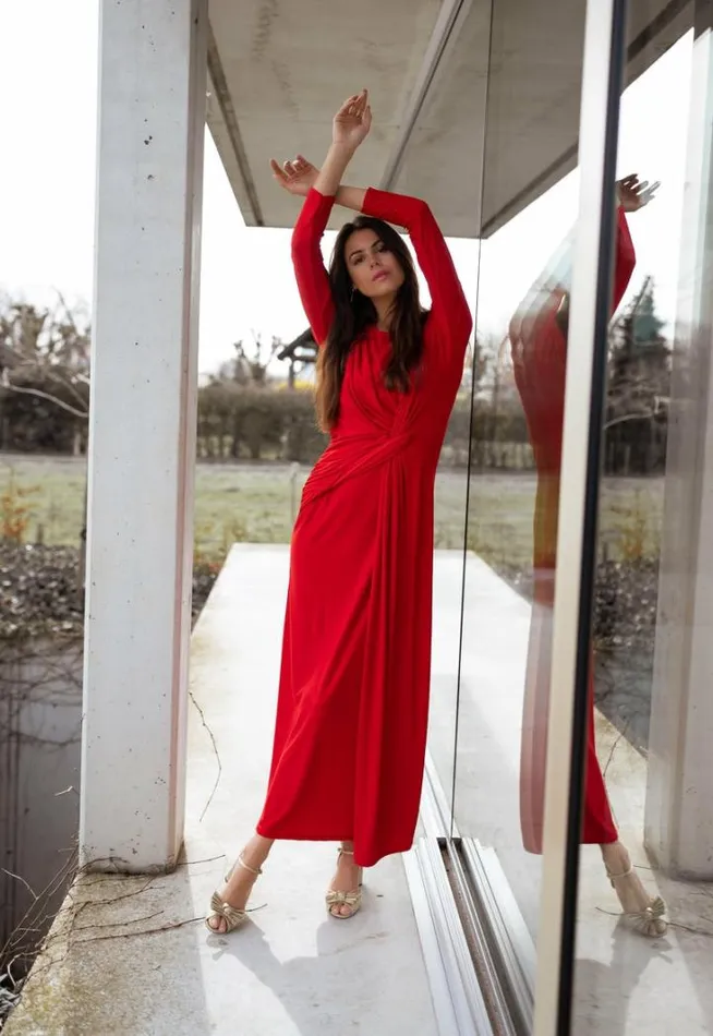 Women039s Clothing Dresses Easy Clothes Red Tary Dress Red